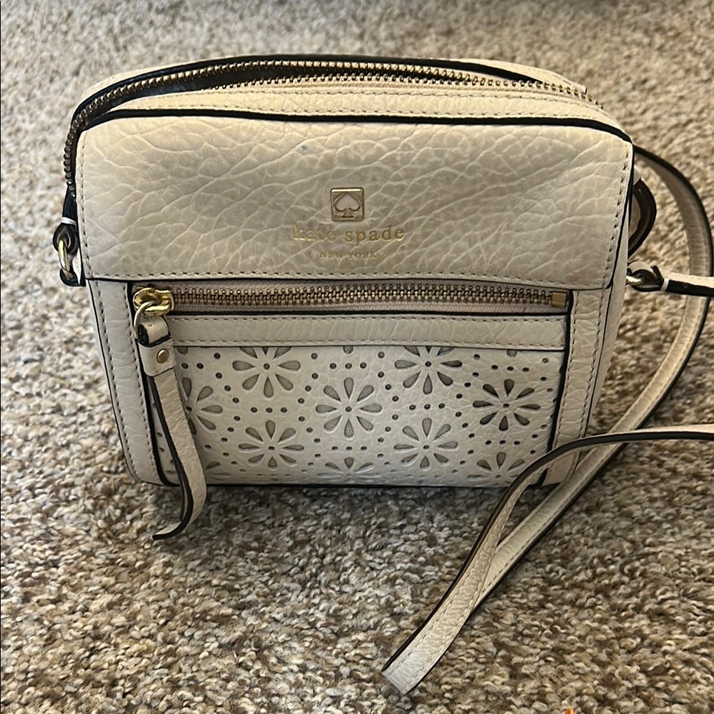 Kate Spade Cream Crossbody Bag